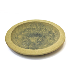 Misa betonowa patera talerz 39cm Oliwka